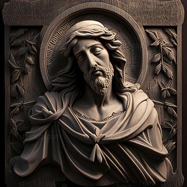 3D model st jesus (STL)